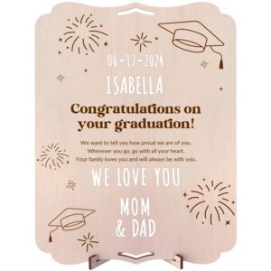 Personalized "Graduation" greeting card