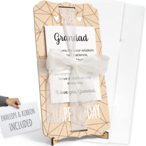 Personalized "Grandad" greeting card