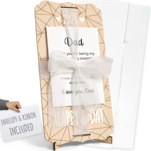 Personalized "Dad" greeting card